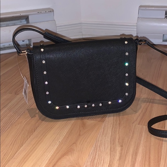 Kate Spade Black Jeweled Crossbody - Picture 5 of 7